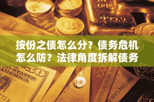 武汉按份之债怎么分？债务危机怎么防？法律角度拆解债务分配与风险自保指南