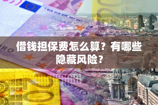 武汉借钱担保费怎么算？有哪些隐藏风险？