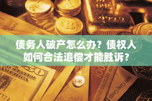 武汉债务人破产怎么办？债权人如何合法追偿才能胜诉？
