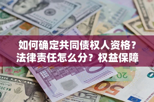 武汉如何确定共同债权人资格？法律责任怎么分？权益保障技巧揭秘！