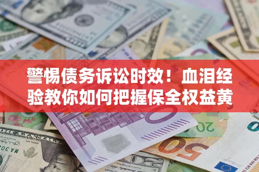 武汉警惕债务诉讼时效！血泪经验教你如何把握保全权益黄金期