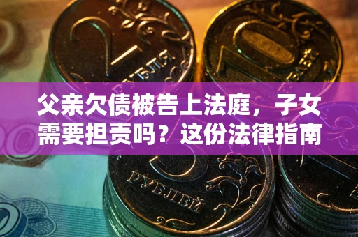 武汉父亲欠债被告上法庭，子女需要担责吗？这份法律指南必须看完