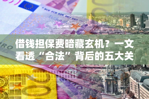 武汉借钱担保费暗藏玄机？一文看透“合法”背后的五大关键陷阱