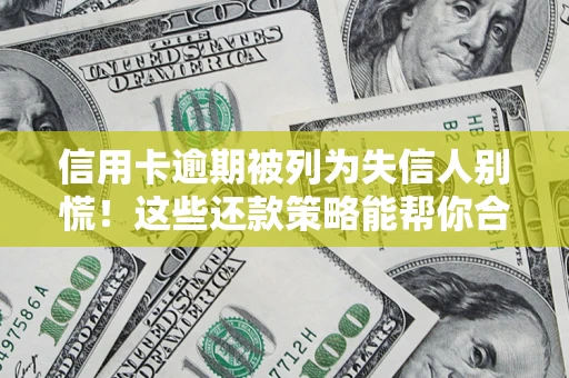 武汉信用卡逾期被列为失信人别慌！这些还款策略能帮你合法止损