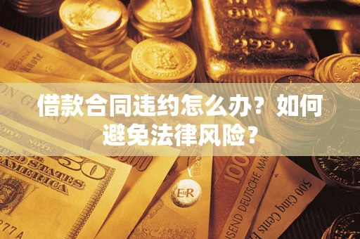 武汉借款合同违约怎么办？如何避免法律风险？