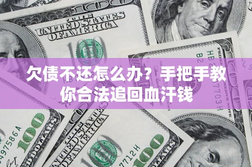 武汉欠债不还怎么办?手把手教你合法追回血汗钱 武汉欠债不还怎么办?手把手教你合法追回血汗钱
