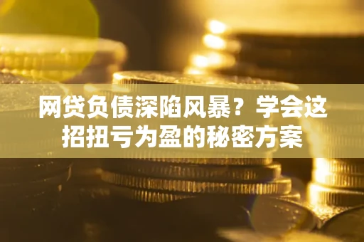 武汉网贷负债深陷风暴？学会这招扭亏为盈的秘密方案