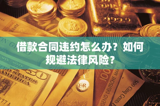 武汉借款合同违约怎么办？如何规避法律风险？